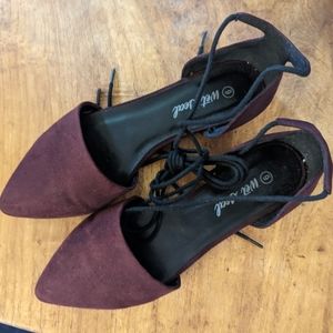 3/$30 NWOT Faux Suede Wet Seal Flats